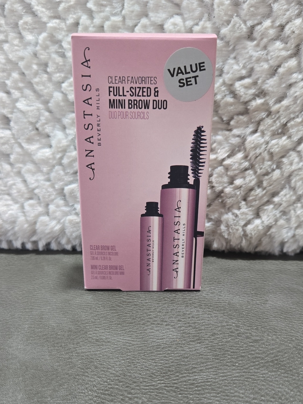 Anastasia Beverly Hills Pink Clear Favorites Full & Mini Brow Duo
